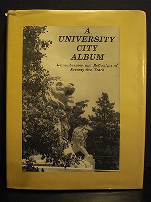Image du vendeur pour A University City Album mis en vente par Hammonds Antiques & Books