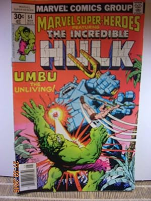 Seller image for The Incredible Hulk Umbu the Living for sale by Hammonds Antiques & Books