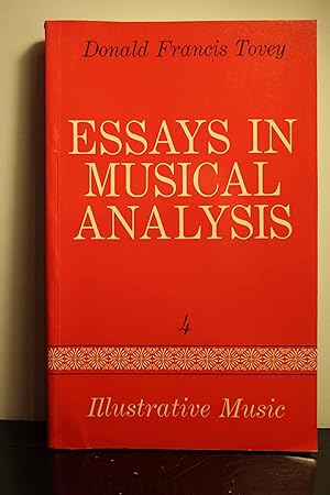 Bild des Verkufers fr Essays in Musical Analysis, Vol. 4 Illustrative Music zum Verkauf von Hammonds Antiques & Books