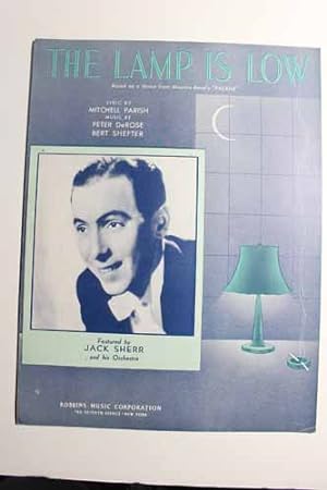 Seller image for The Lamp is Low Featuring Jack Sherr and His Orchestra for sale by Hammonds Antiques & Books