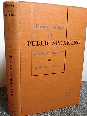 Seller image for Fundamentals of Public Speaking for sale by Hammonds Antiques & Books