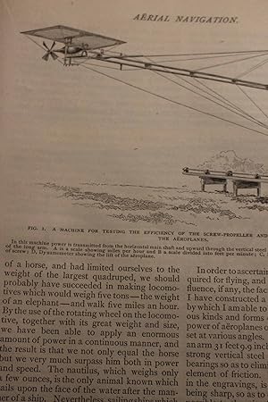 Image du vendeur pour Article: Aerial Navigation The Power Required mis en vente par Hammonds Antiques & Books