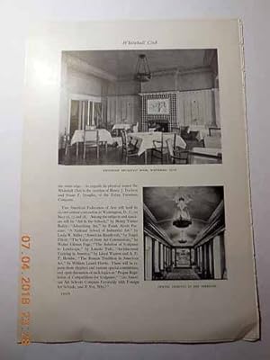 Immagine del venditore per Article: the New Whitehall Club venduto da Hammonds Antiques & Books