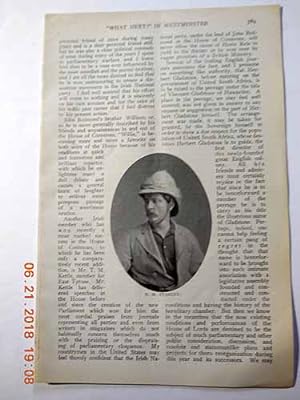 Seller image for Articles (2) 1. What Next? In Westminster 2. a Literary Producer Soliloquizes for sale by Hammonds Antiques & Books
