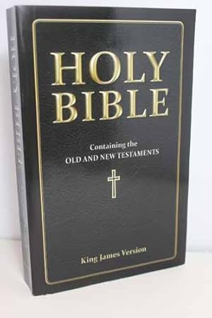 Bild des Verkufers fr Holy Bible, Old and New Testaments King James Version zum Verkauf von Hammonds Antiques & Books