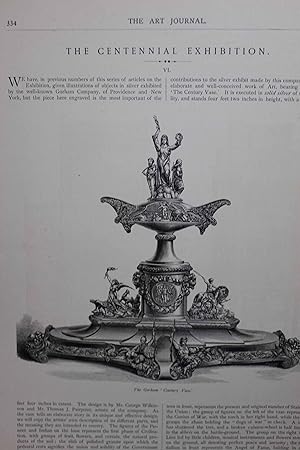 Seller image for Article: the Centennial Exhibition for sale by Hammonds Antiques & Books
