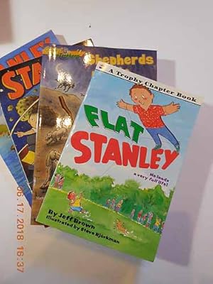 Seller image for A Collection of Three STANLEY Books: Flat Stanley; Stanley in Space, Stanley Flat Again for sale by Hammonds Antiques & Books