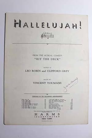 Seller image for Hallelujah! From HIT the DECK for sale by Hammonds Antiques & Books