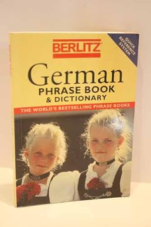 Seller image for Berlitz German Phrase Book & Dictionary for sale by Hammonds Antiques & Books