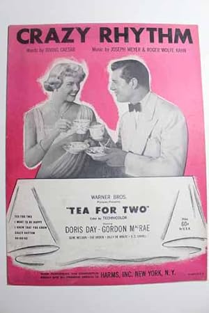 Image du vendeur pour Crazy Rhythm from TEA for TWO with Doris Day, Gordon Macrae mis en vente par Hammonds Antiques & Books