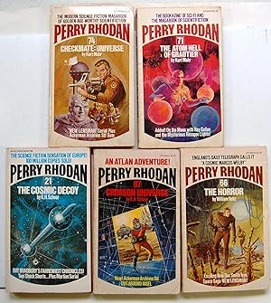 Perry Rhodan,The Cosmic Decoy, The Horror, Crimson Universe, Atom Hell of Grautier, Checkmate: Un...
