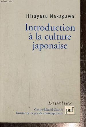 Seller image for Introduction  la culture japonaise - Essai d'anthropologie rciproque for sale by Le-Livre