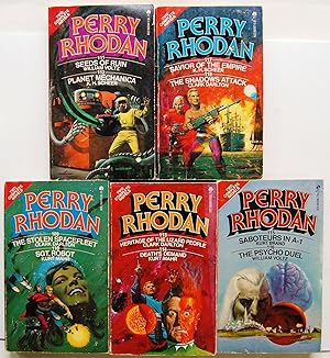Perry Rhodan, Doubles: Stolen Spacefleet/Sgt. Robot, Seeds of Ruin/Planet Mechanica, Heritage of ...