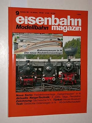 Eisenbahn Magazin Modellbahn Heft 9/1991 September, 29. Jahrgang: Gelsenhausen in N; X 2000, Talg...