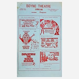 Twelve Rural Manitoba Drive-In Theatre Posters