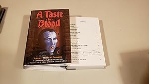 Bild des Verkufers fr A Taste For Blood, Fifteen Great Vampire Novellas: Signed zum Verkauf von SkylarkerBooks