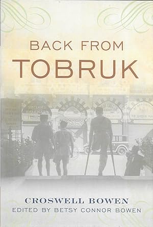 Seller image for Back from Tobruk for sale by GLENN DAVID BOOKS