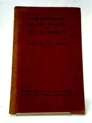 Bild des Verkufers fr The Battles of Alam Halfa and El Alamein zum Verkauf von World of Rare Books
