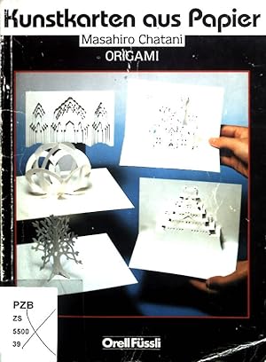Kunstkarten aus Papier. Origami.