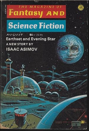 Imagen del vendedor de The Magazine of FANTASY AND SCIENCE FICTION (F&SF): August, Aug. 1975 a la venta por Books from the Crypt