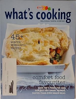 Seller image for Kraft What's Cooking Magazine Winter 2008 for sale by Mister-Seekers Bookstore