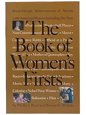 Seller image for Book of Women's Firsts: Breakthrough Achievements of Almost 1000 American Women for sale by Yesterday's Muse, ABAA, ILAB, IOBA