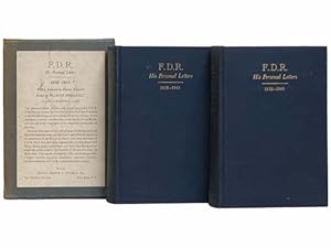 Bild des Verkufers fr F.D.R. His Personal Letters, in Two Volumes [Franklin Delano Roosevelt] zum Verkauf von Yesterday's Muse, ABAA, ILAB, IOBA