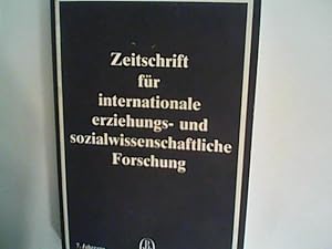 Bild des Verkufers fr Zeitschrift fr internationale erziehungs- und sozialwissenschaftliche Forschung. - 7. Jg. / 1990 Heft 1 zum Verkauf von ANTIQUARIAT FRDEBUCH Inh.Michael Simon