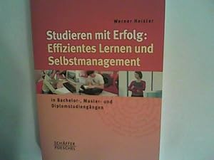 Bild des Verkufers fr Studieren mit Erfolg: Effizientes Lernen und Selbstmanagement: in Bachelor-, Master- und Diplomstudiengngen zum Verkauf von ANTIQUARIAT FRDEBUCH Inh.Michael Simon