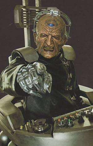 Seller image for Dr Who Davros Genesis & Creator Of The Daleks TV Show Postcard for sale by Postcard Finder