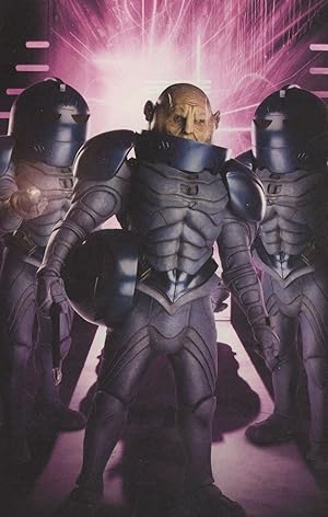 Sontarans Dr Who Enemy & Sarah Jane Adventures TV Postcard