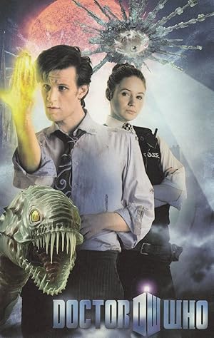 Dr Who The 11th Eleventh Hour Policeman Publicity Debut Postcard