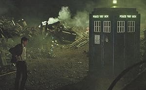 Dr Doctor Who The Tardis Graveyard BBC TV Show Postcard
