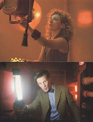 River Song Dr Doctor Who The Mysterious 2x TV Show Postcard s