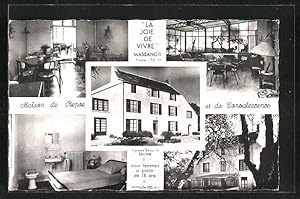 Seller image for Carte postale Massangis, La Joie de Vivre, Maison de Repos, im Gasthaus for sale by Bartko-Reher