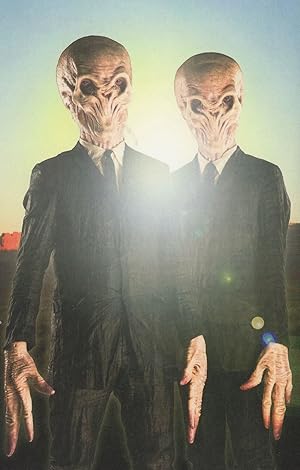 Dr Who The Silence Day Of The Moon Episode TV Show Postcard
