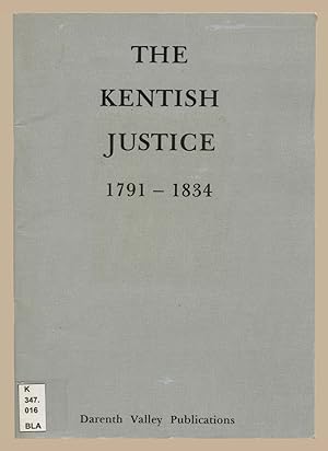 Seller image for Kentish Justice, 1791-1834 for sale by Martin Harrison
