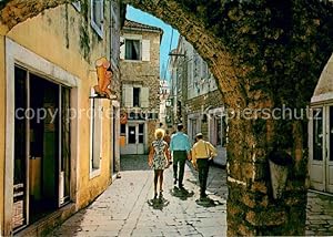 Postkarte Carte Postale 73728117 Budva Montenegro Altstadt