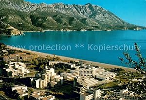 Postkarte Carte Postale 73731582 Becici Montenegro Panorama Hotels Strand Kueste