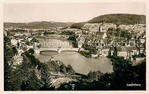 Postkarte Carte Postale 13733792 Laufenburg AG Gesamtansicht m. Rhein Laufenburg AG