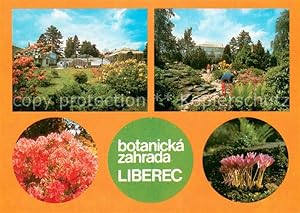 Bild des Verkufers fr Postkarte Carte Postale 73739302 Liberec Reichenberg Botanicka zahrada Venkovni areal zahrady zum Verkauf von Versandhandel Boeger
