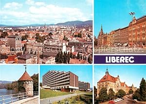 Bild des Verkufers fr Postkarte Carte Postale 73736351 Liberec Reichenberg Celkovy pohled Namesti FX Saldy Prehrada Areal vyso zum Verkauf von Versandhandel Boeger