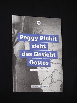 Imagen del vendedor de Programmheft 28 Deutsches Theater Berlin 2010/11. Deutschsprachige Erstauffhrung PEGGY PICKIT SIEHT DAS GESICHT GOTTES von Schimmelpfennig. Regie: Martin Kusej, Bhnenbild: Annette Murschetz, Kostme: Werner Fritz, Musik: Bert Wrede. Mit Maren Eggert, Ulrich Matthes, Sophie von Kessel, Norman Hacker a la venta por Fast alles Theater! Antiquariat fr die darstellenden Knste