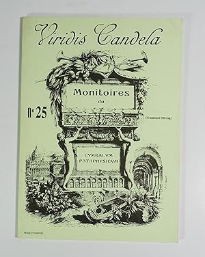 Seller image for Monitoires du Cymbalum Pataphysicum n25 "Vies des saints du Calendrier Pataphysique - tatane (2)" for sale by Librairie L'Autre sommeil