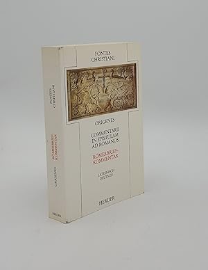 Image du vendeur pour COMMENTARII IN EPISTULAM AD ROMANOS Liber Primus Liber Secondus Rmerbriefkommentar Erses und Zweites Buch [Fontes Christiani] mis en vente par Rothwell & Dunworth (ABA, ILAB)