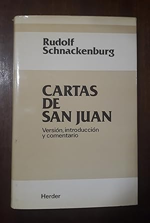 Cartas de San Juan. Versión, introducción y comentario