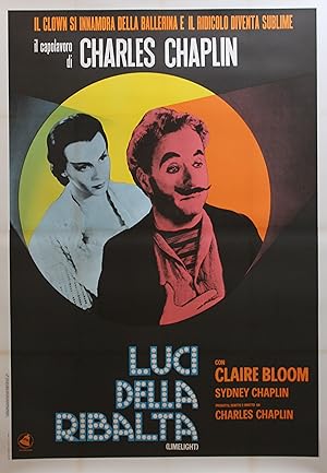 "LES FEUX DE LA RAMPE (LIMELIGHT)" Réalisé par Charlie CHAPLIN en 1952 avec Charlie CHAPLIN, Clai...