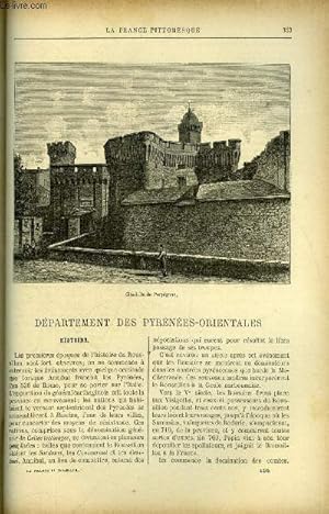 Imagen del vendedor de La France pittoresque tome 3 - Dpartement des Pyrnes-Orientales - Citadelle de Perpignan, Histoire, Antiquits, Moeurs et caractre, Paysan des Pyrnes-Orientales, Le lion de Belfort, Paysanne des environs de Belfort, Dpartement du Haut-Rhin a la venta por Le-Livre