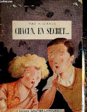 Seller image for Chacun, en secret. for sale by Le-Livre