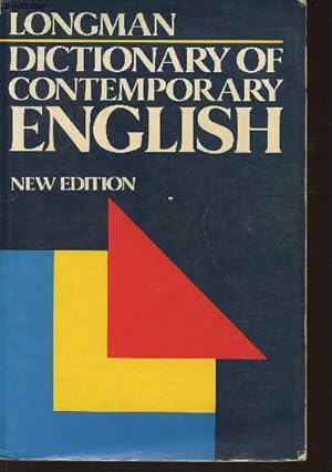 Bild des Verkufers fr Longman dictionary of contemporary English zum Verkauf von Le-Livre